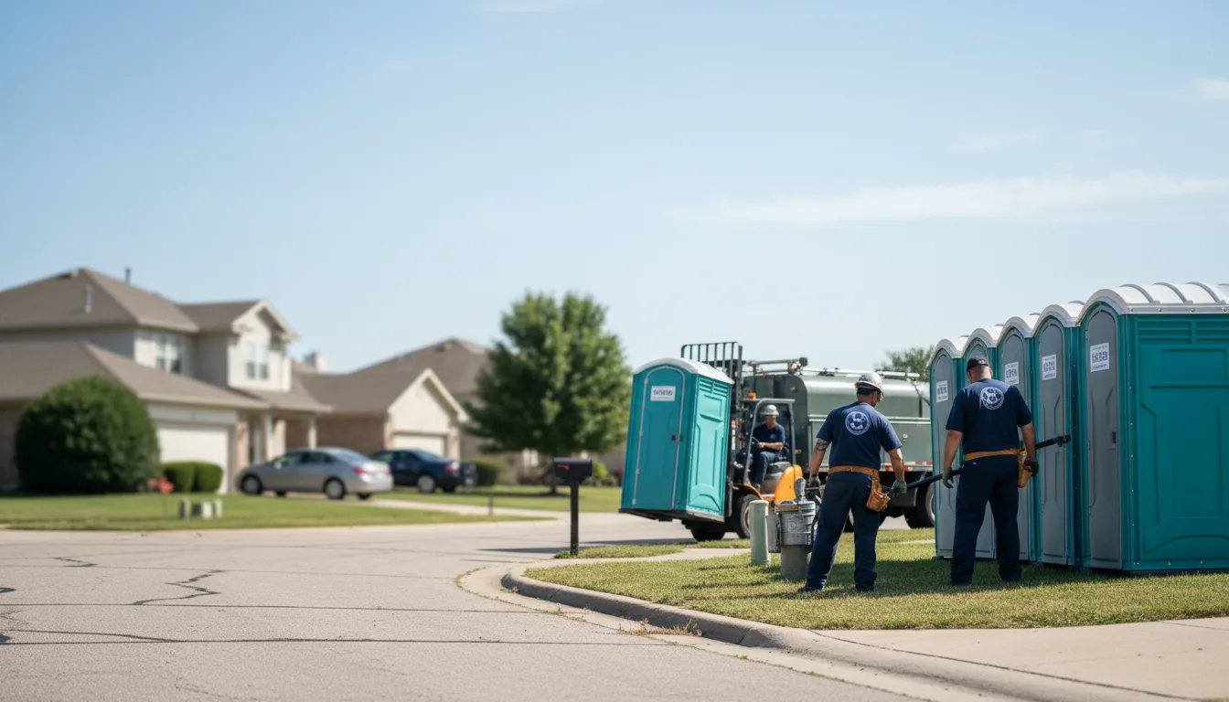 Porta Potty Rental in Collegeport, TX near me